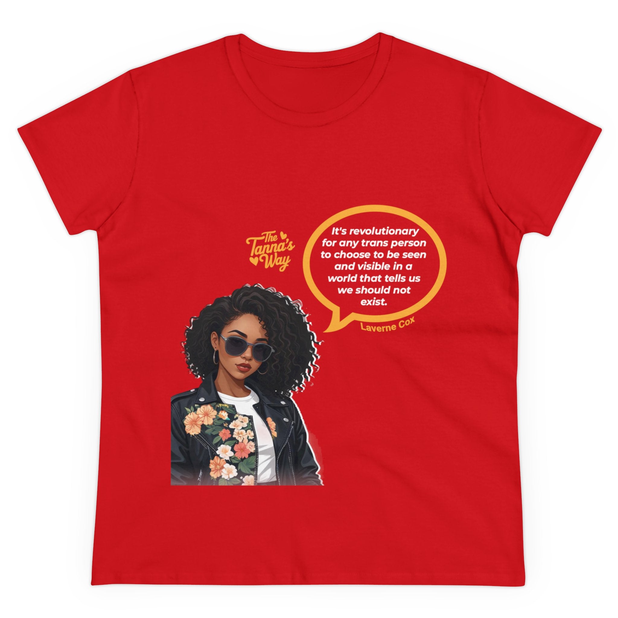Laverne Cox | Women's Midweight Cotton Tee